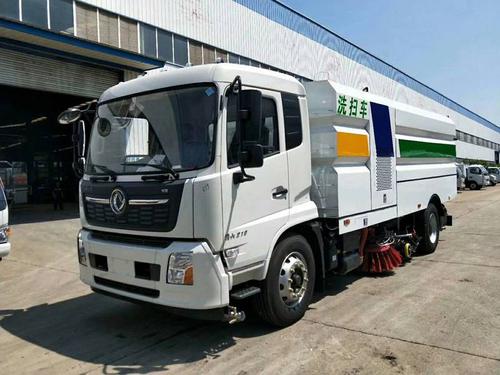 出口型洗掃車國六東風(fēng)天錦16立方大型道路清掃車
